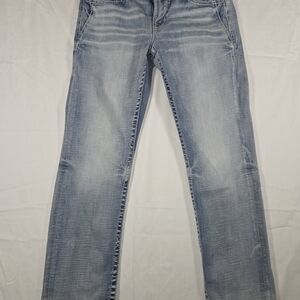 Salvage Light Blue Men's Straight Leg Jeans, Size 30